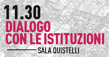 Ore 11.30 - Dialogo con le istituzioni