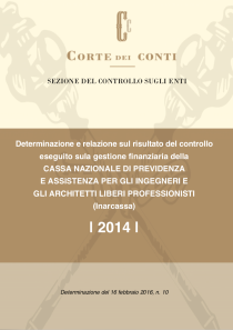 Relazione Corte dei Conti 2014