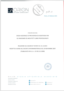 bilancio tecnico 2023