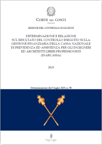 Relazione Corte dei Conti sulla gestione Inarcassa 2023